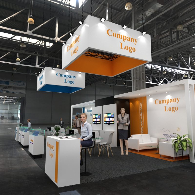 20x40 Booth Designs